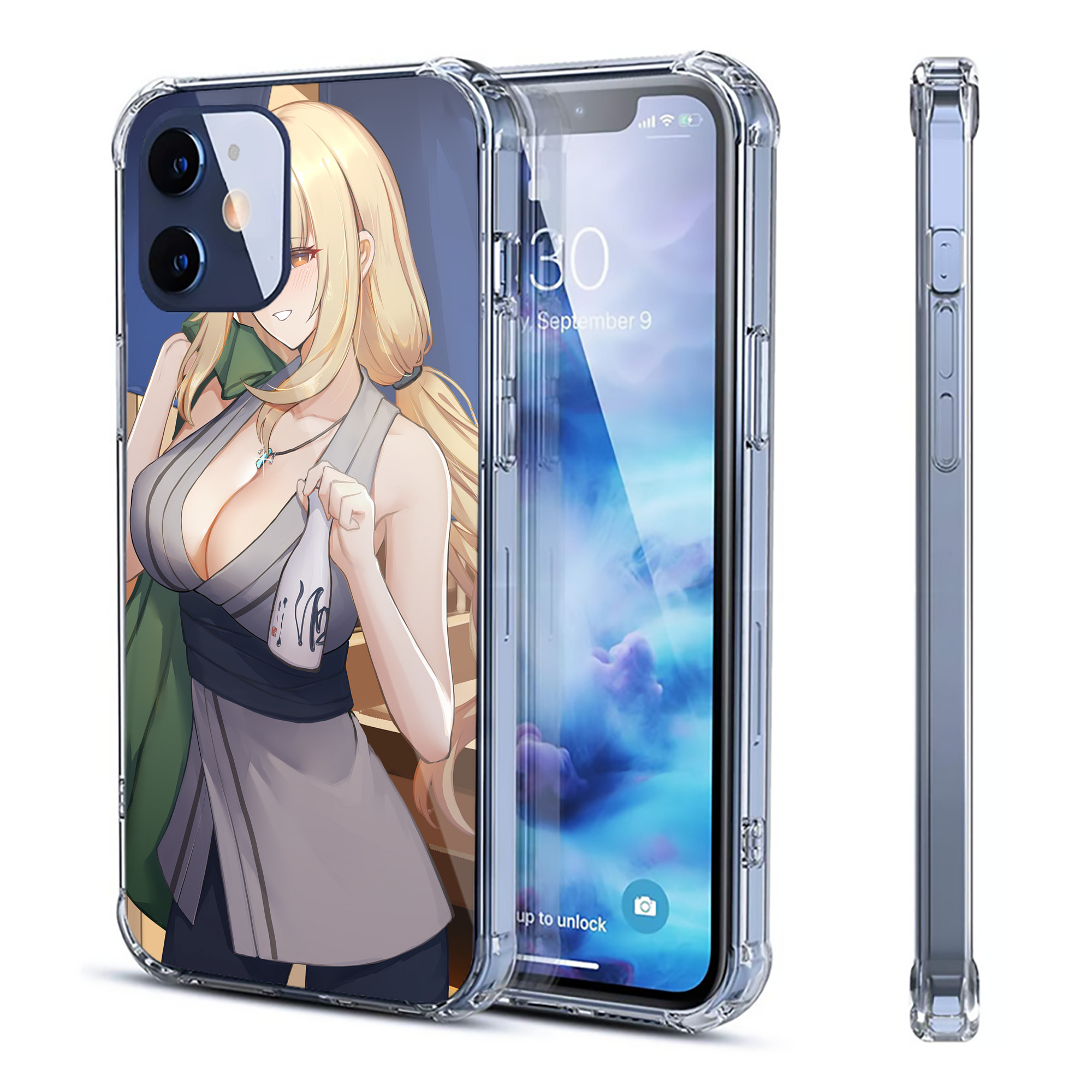 （画像用） NARUTO -ナルト- NARUTO -ナルト- 疾風伝 【iPhone 12シリーズ対応】透明スマホケース（クリアソフトケース）